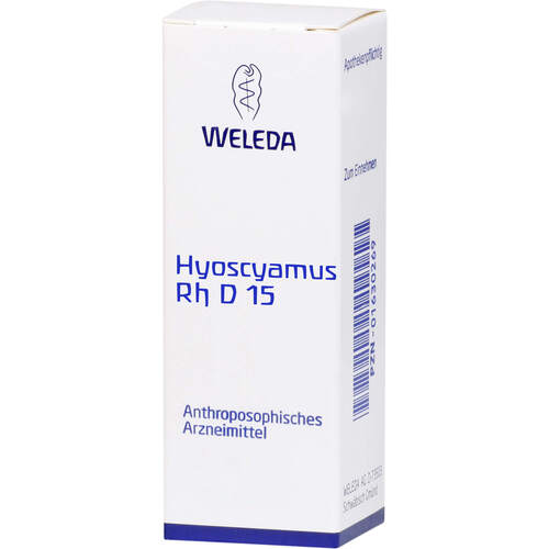 HYOSCYAMUS RH D 15 Dilution, 20 ML, WELEDA AG