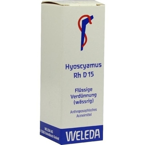 HYOSCYAMUS RH D 15 Dilution, 20 ml, WELEDA AG