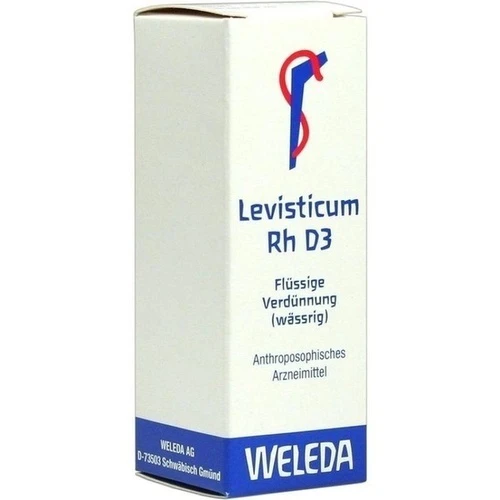 LEVISTICUM RADIX RH D 3, 20 ml, Weleda AG