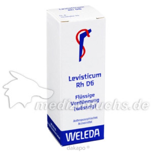 LEVISTICUM RH D 6 Dilution, 20 ml, WELEDA AG LEVISTICUM RH D 6 Dilution, 20 ml, WELEDA AG
