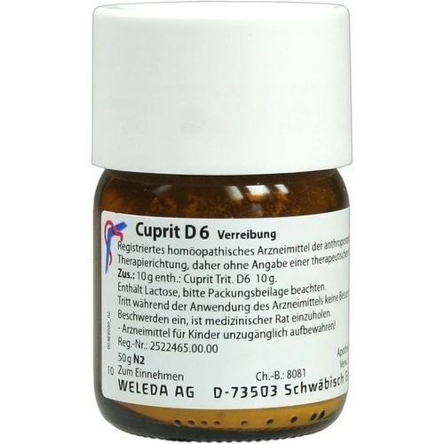 CUPRIT D 6 Trituration, 50 g, WELEDA AG