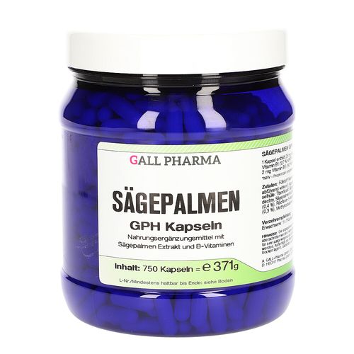 Sägepalmen GPH Kapseln, 750 Stk., Hecht-Pharma GmbH Sägepalmen GPH Kapseln, 750 Stk., Hecht-Pharma GmbH