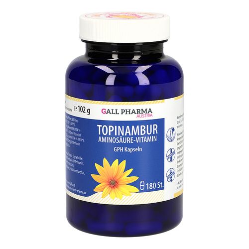 Topinambur-Aminosäure-Vitamine GPH Kapseln, 180 Stk., Hecht-Pharma GmbH