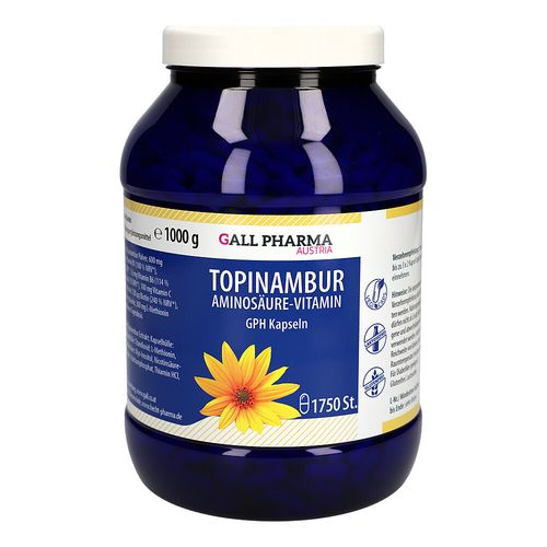 Topinambur-Aminosäure-Vitamine GPH Kapseln, 1750 Stk., Hecht-Pharma GmbH
