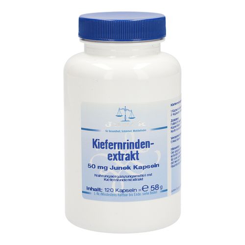 Kiefernrindenextrakt 50 mg Junek Kapseln, 120 Stk., Bios Medical Services