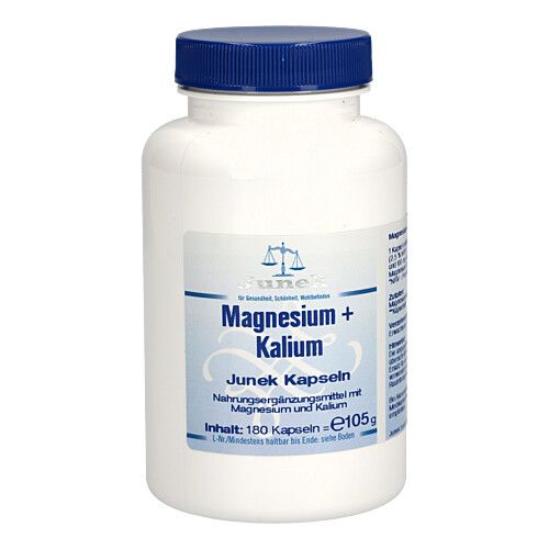 Magnesium + Kalium Junek Kapseln, 180 Stk., Bios Medical Services