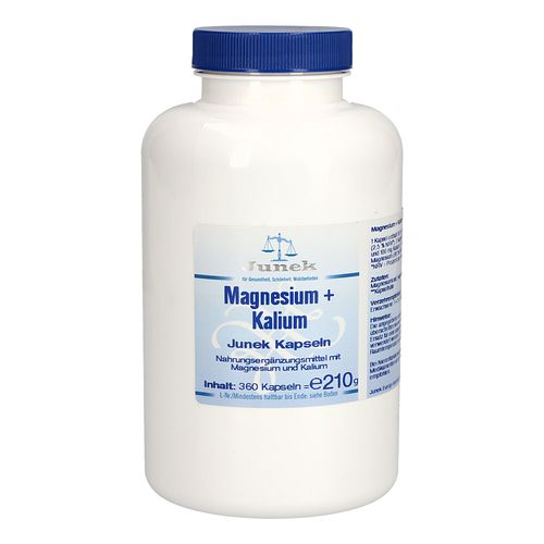 Magnesium + Kalium Junek Kapseln, 360 Stk., Bios Medical Services