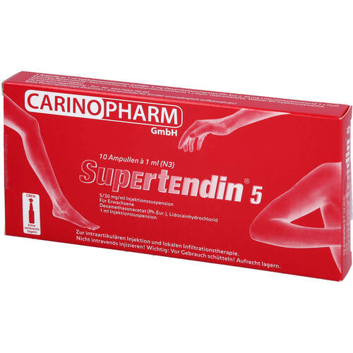 SUPERTENDIN 5, 10X1 ML, Carinopharm GmbH