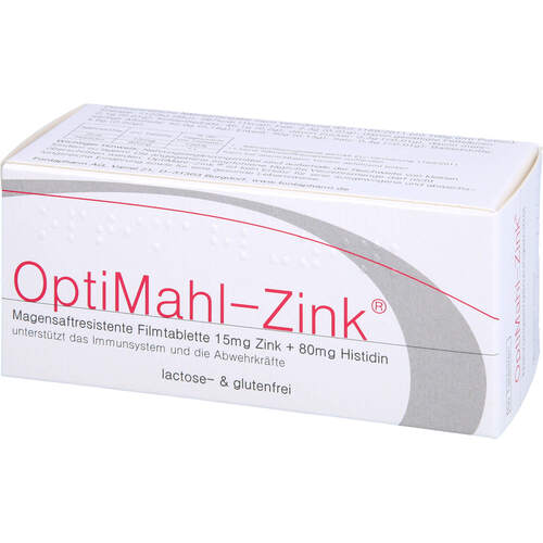 OptiMahl-Zink 15mg, 50 ST, Fontapharm AG