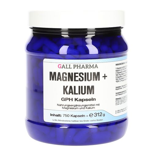 Magnesium + Kalium GPH Kapseln, 750 Stk., Hecht-Pharma GmbH