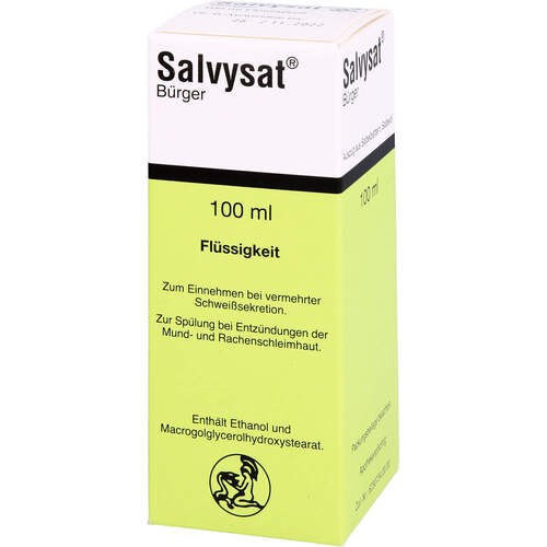 SALVYSAT Bürger Flüssigkeit, 100 ml, Johannes Bürger Ysatfabrik GmbH