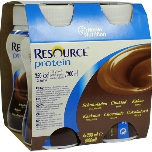 Resource Protein Schokolade neue Rezeptur, 4x200 ml, Nestle Health Science (Deutschland) GmbH