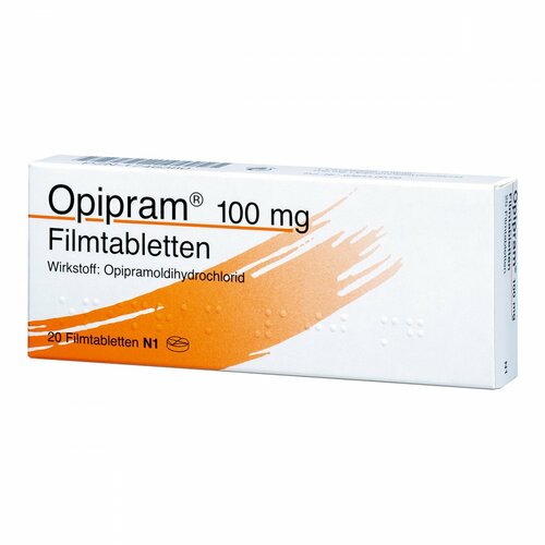 Opipram 100mg Filmtabletten, 20 st, Krewel Meuselbach GmbH