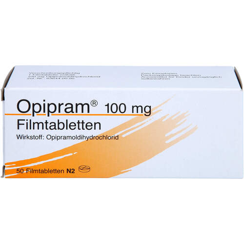 Opipram 100mg Filmtabletten, 50 st, Krewel Meuselbach GmbH