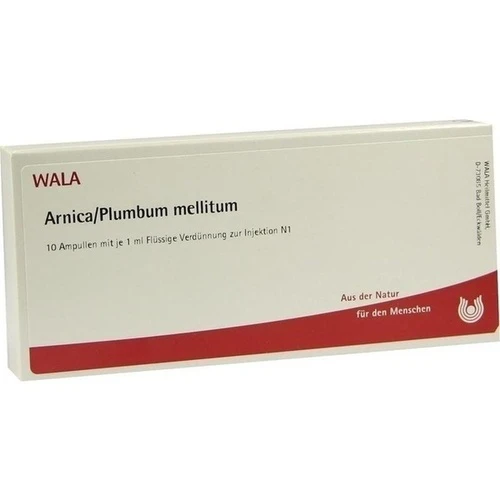ARNICA/PLUMBUM mellitum, 10x1 ml, Wala Heilmittel GmbH