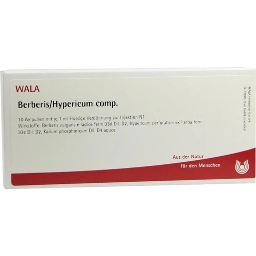 BERBERIS/HYPERICUM COMP, 10x1 ml, Wala Heilmittel GmbH