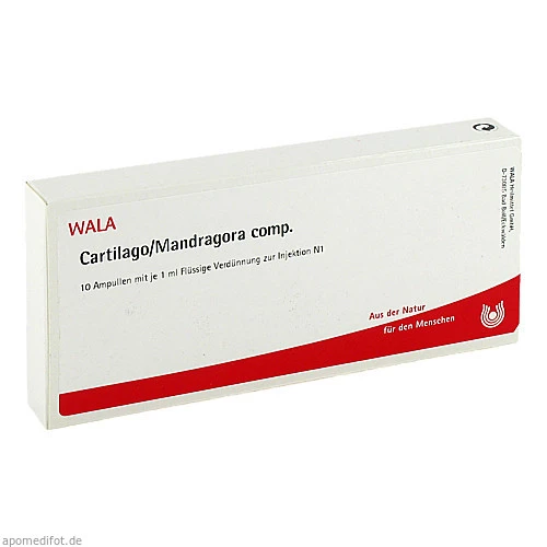 CARTILAGO/MANDRA COMP, 10X1 ML, Wala Heilmittel GmbH