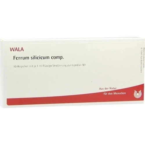 FERRUM SILICICUM COMP, 10x1 ml, Wala Heilmittel GmbH