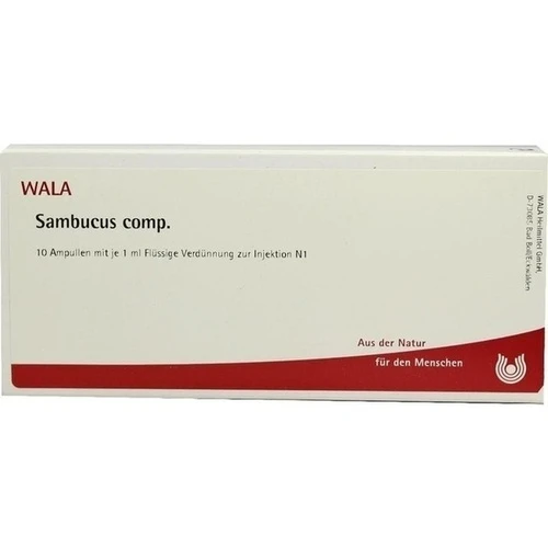 SAMBUCUS COMP, 10x1 ml, Wala Heilmittel GmbH