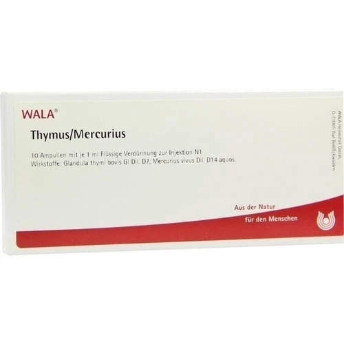 THYMUS/MERCURIUS, 10x1 ml, Wala Heilmittel GmbH