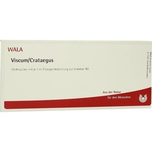 VISCUM/CRATAEGUS, 10X1 ML, Wala Heilmittel GmbH