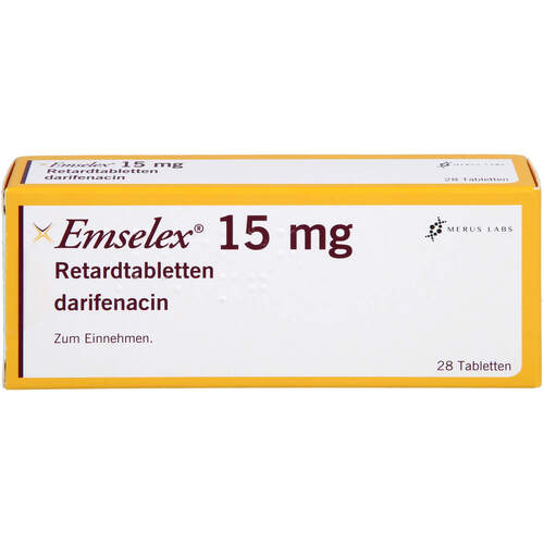 Emselex 15mg Retardtabletten, 28 Stk., pharmaand GmbH Emselex 15mg Retardtabletten, 28 Stk., pharmaand GmbH