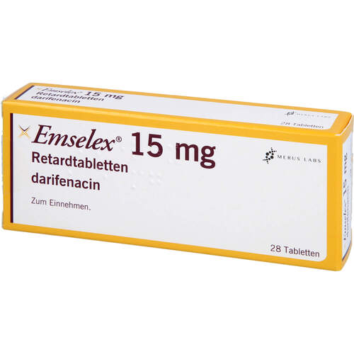 Emselex 15mg Retardtabletten, 28 Stk., pharmaand GmbH Emselex 15mg Retardtabletten, 28 Stk., pharmaand GmbH