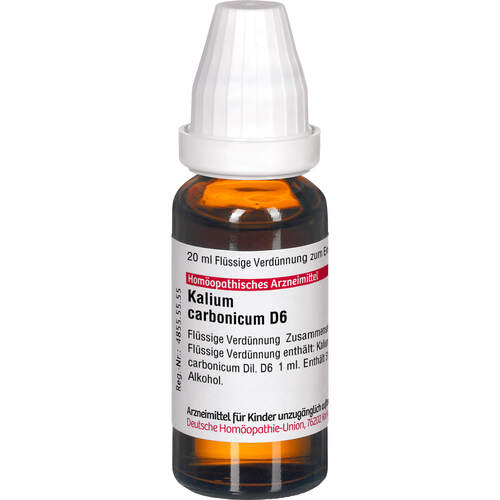 KALIUM CARB D 6, 20 ml, Dhu-Arzneimittel GmbH & Co. KG