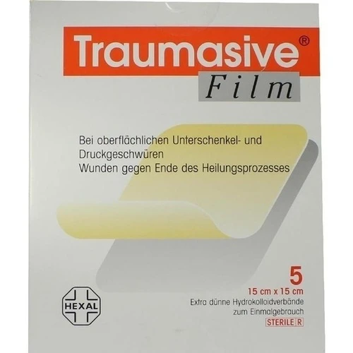 Traumasive Film 15x15cm, 5 ST, HEXAL AG