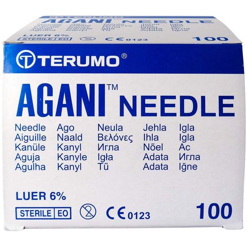 AGANI 20G 25MM GELB, 100 Stk., Terumo Deutschland GmbH