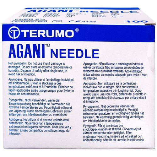 AGANI 27G 16MM GRAU, 100 Stk., Terumo Deutschland GmbH
