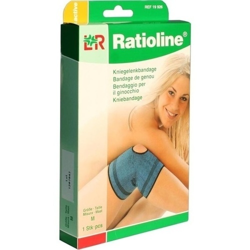 RATIOLINE active Kniegelenkbandage Gr.M, 1 St, Lohmann & Rauscher GmbH & Co.KG