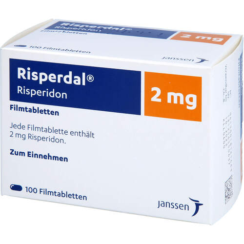 Risperdal 2mg, 100 st, Janssen-Cilag GmbH