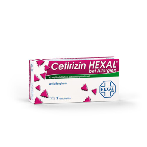 Cetirizin Hexal bei Allergien, 7 Stk., HEXAL AG