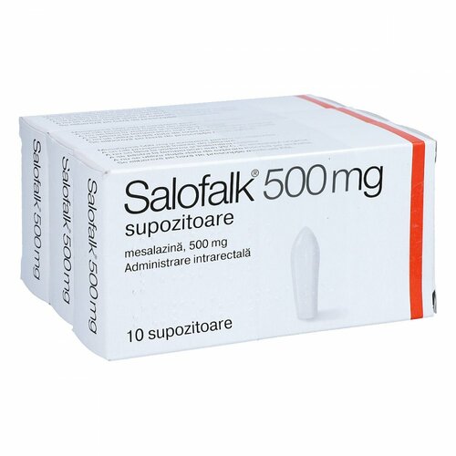 Salofalk 500mg Suppositorien, 30 Stk., Axicorp Pharma GmbH