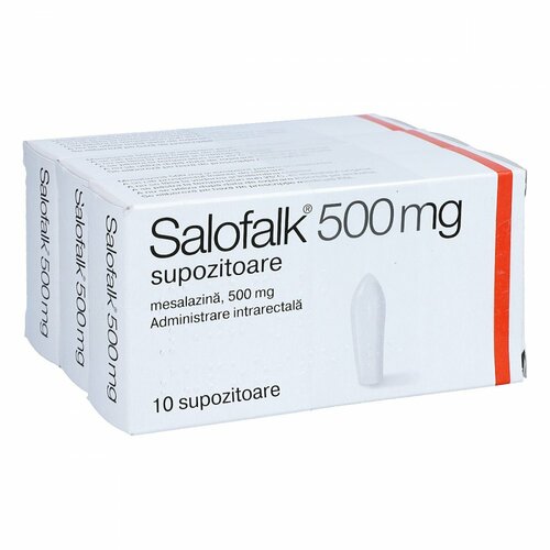 Salofalk 500mg Suppositorien, 30 ST, Axicorp Pharma GmbH