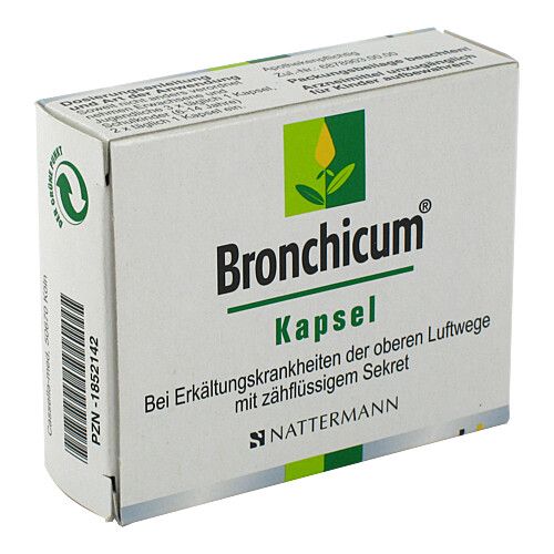 BRONCHICUM Kapsel, 20 Stk., MCM Klosterfrau Vertriebsgesellschaft mbH