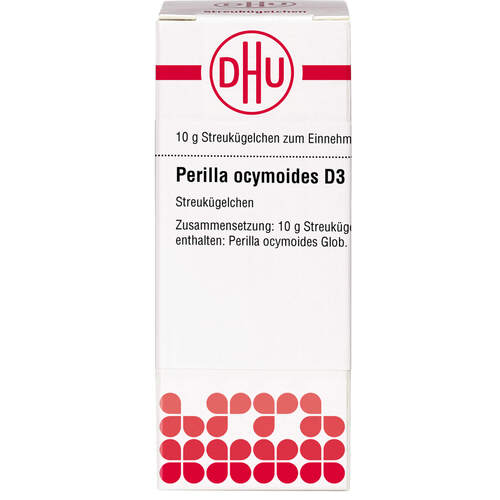 PERILLA OCYMOIDES D 3 Globuli, 10 g, DHU-Arzneimittel GmbH & Co. KG