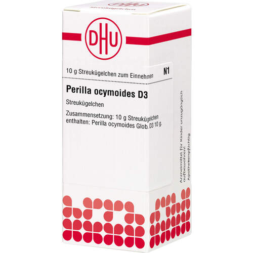 PERILLA OCYMOIDES D 3 Globuli, 10 g, DHU-Arzneimittel GmbH & Co. KG