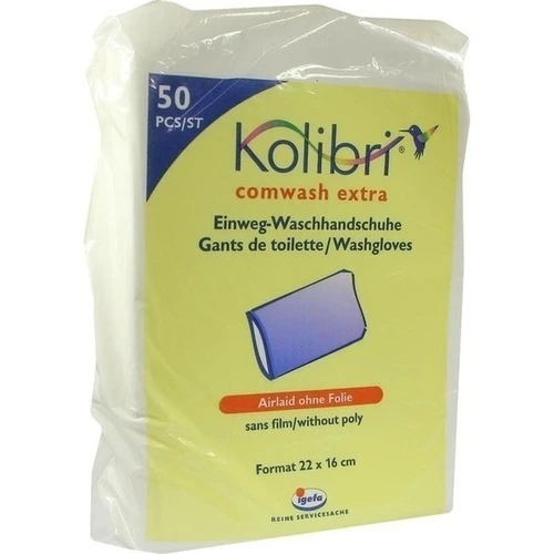 Kolibri comwash extra Waschhandsch unfoliert16x24, 50 Stk., Igefa Handelsgesellschaft Mbh&Co. KG