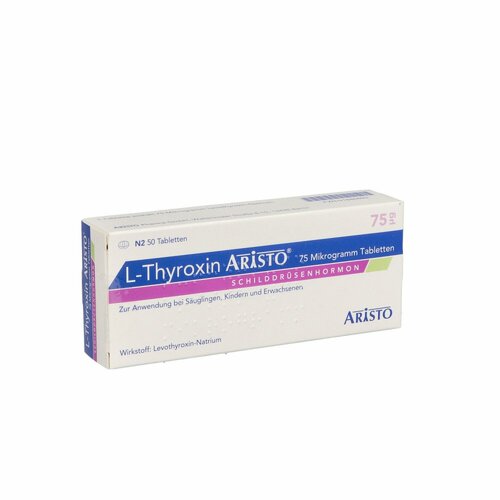 L-Thyroxin Aristo 75ug, 50 ST, Aristo Pharma GmbH