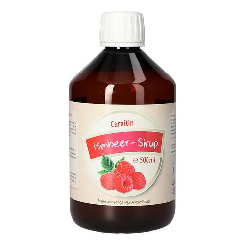 Carnitin-Himbeer-Sirup, 500 ml, Bios Medical Services
