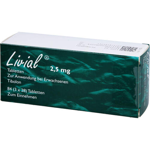 Livial Tabletten, 3x28 st, Axicorp Pharma GmbH