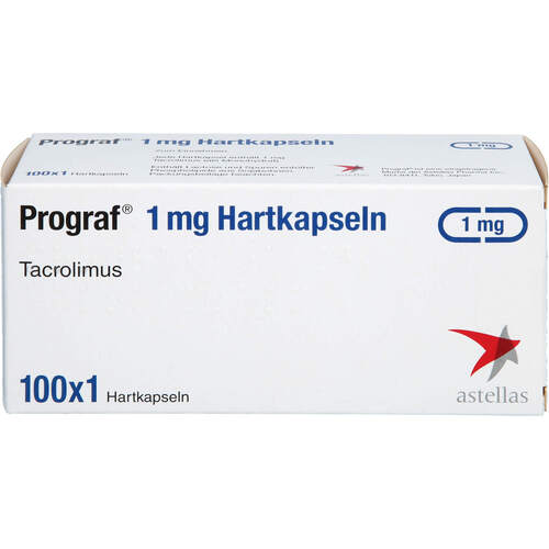 Prograf 1mg Kapseln, 100 ST, CC Pharma GmbH