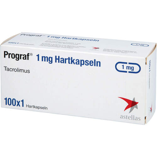 Prograf 1mg Kapseln, 100 ST, CC Pharma GmbH