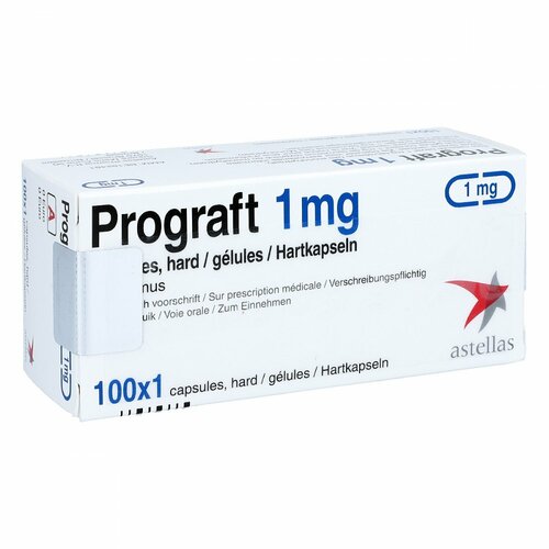 Prograf 1mg Kapseln, 100 ST, CC Pharma GmbH