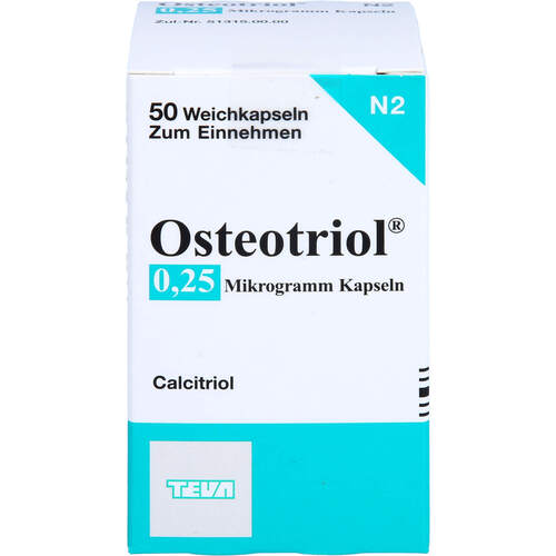 Osteotriol 0.25ug, 50 Stk., TEVA GmbH