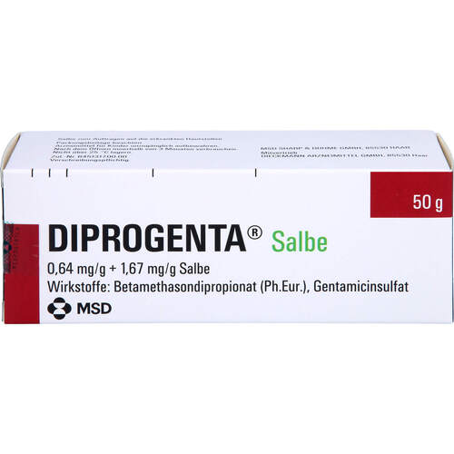 DIPROGENTA, 50 G, Organon Healthcare GmbH