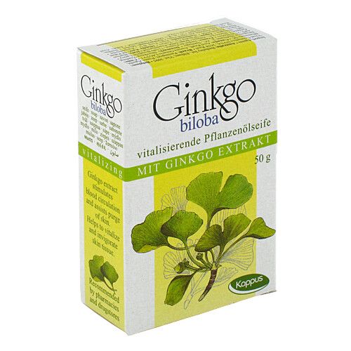 KAPPUS Ginko Pflanzen&ouml;lseife, 50 g, M. Kappus GmbH & Co. KG