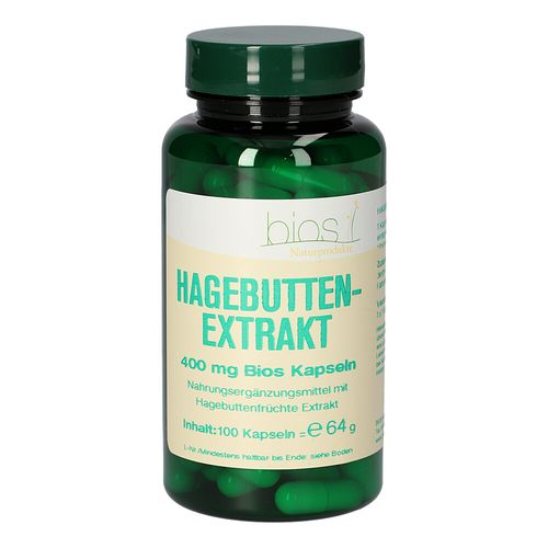 Hagebuttenextrakt 400mg Bios Kapseln, 100 Stk., Bios Medical Services